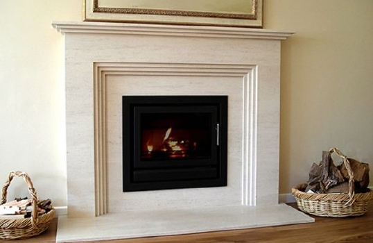 China marble fireplace