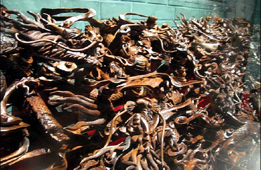 Some common radioactive intensity of stone material