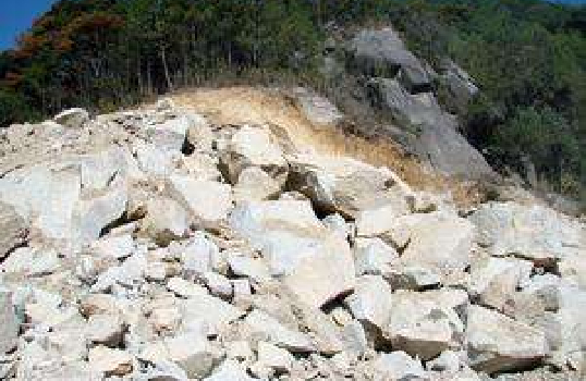 The limestone mine homogenization mining technology