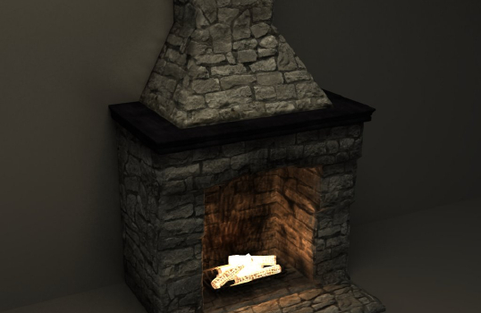 How to replace the door of the fireplace