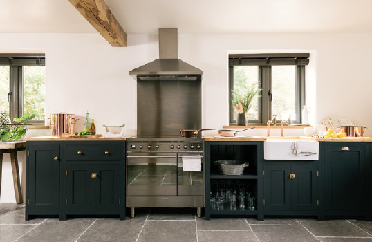 A New Kitchen Exudes the Beautiful China marble of Yesteryea