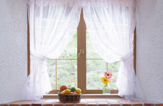 Why do stone granite Window stay "ears"