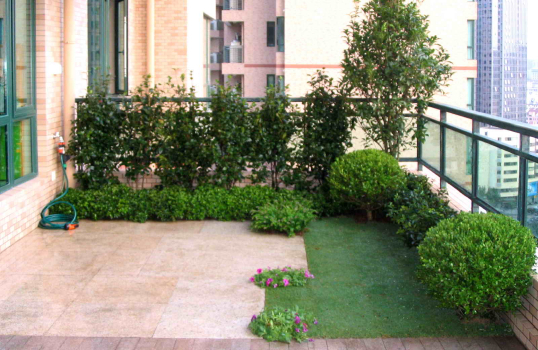 Nature slate gardening design effect