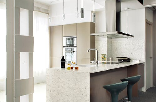 Quartz countertop and vanity top: the 5 keys to industrial s