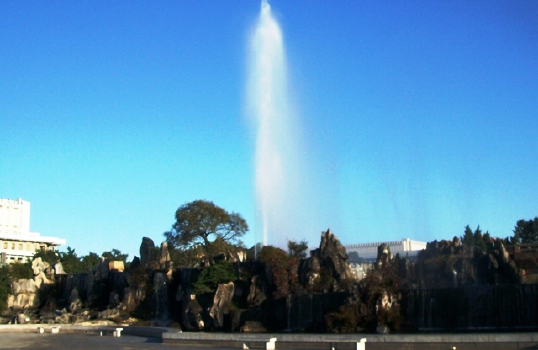 PS made of Water jet medallion​ of the three-dimensional wor