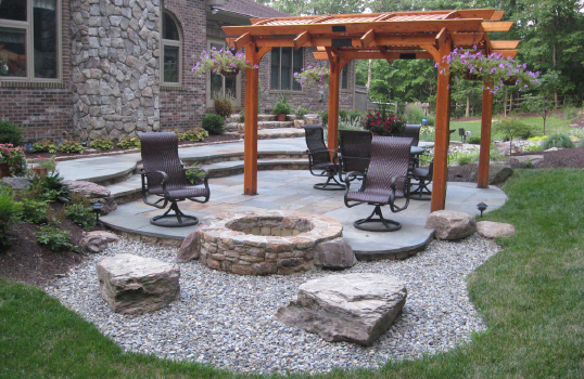 Multicolor Kerb Stone-These gardens deserve you