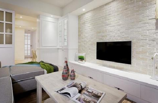 Marble dazzling-60 square meters of old room decoration