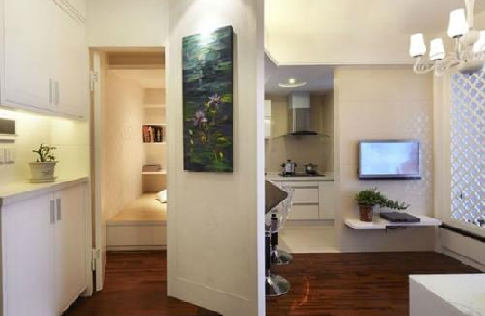 Marble dazzling-60 square meters renovation of the old water