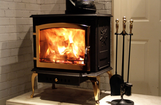 Why western countries like real fire fireplace ?